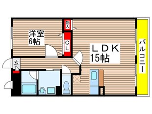 コバビレッジＡの物件間取画像